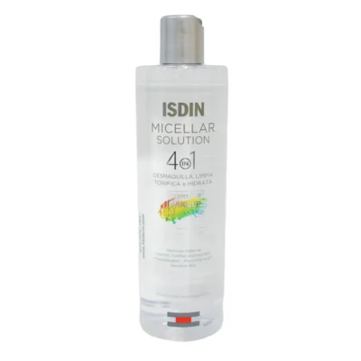 8429420128644 ISDIN AGUA MICELAR SOLUCION (4 EN 1) 400ML