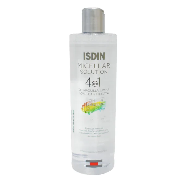 8429420128644 ISDIN AGUA MICELAR SOLUCION (4 EN 1) 400ML