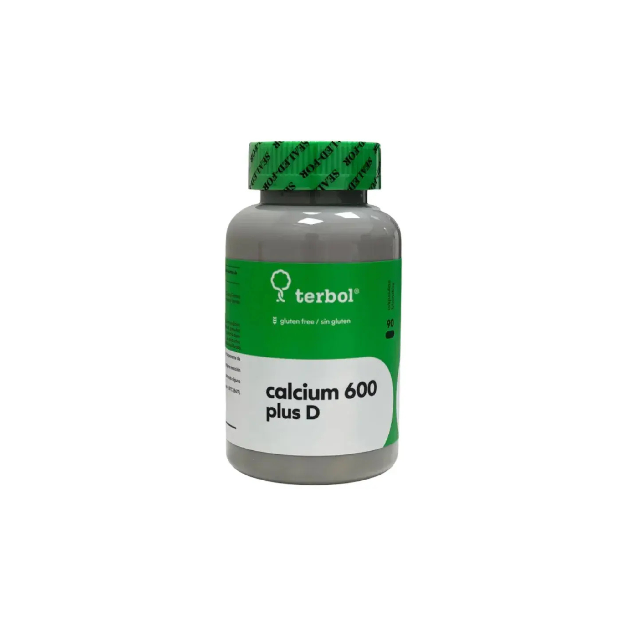 CALCIUM 600 PLUS D FCO X 90 CAPS TERBONOVA
