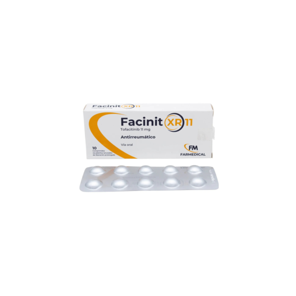 BAJO PEDIDO (14) FACINIT XR 11 CJA X10 COMP FARMEDICAL