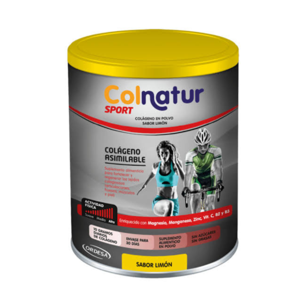 BAJO PEDIDO (20) COLNATUR SPORT LIMON X 345 GR BAGO