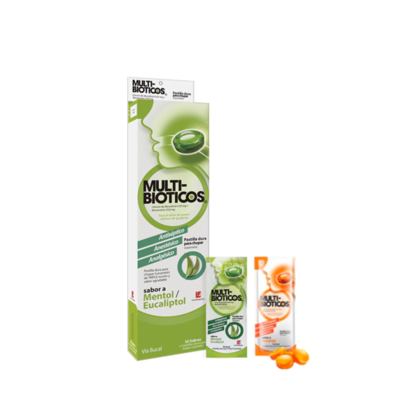 CARAMELOS MULTIBIOTICOS 50 SOBRES 4 UNID.ABBOTT