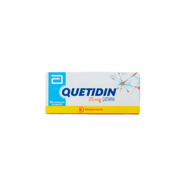QUETIDIN 25 MG CJA. X 30 COMP. ABBOTT