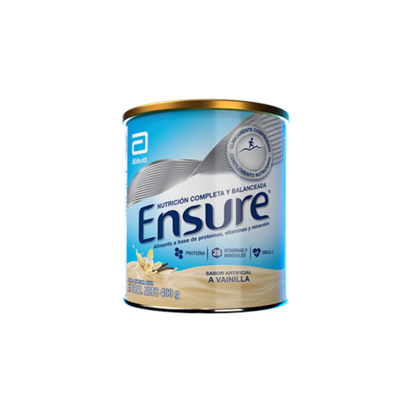 ENSURE VAINILLA TARRO X 400 GR ABBOTT