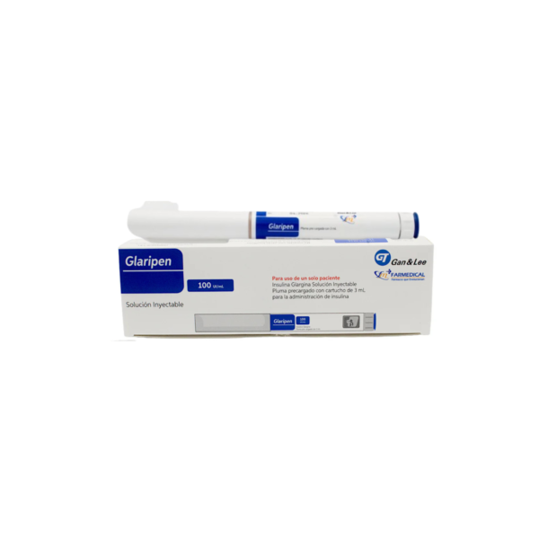 BAJO PEDIDO (28) GLARIPEN EN LAPIZ X 1 UND FARMEDICAL