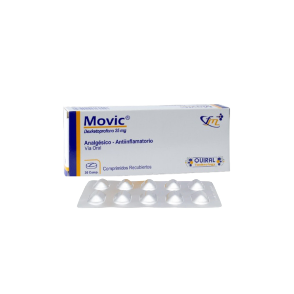 MOVIC 25 MG CJA X 30 COMP FARMEDICAL
