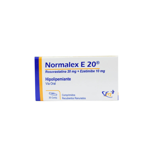 BAJO PEDIDO (51) NORMALEX E20 CJA X 30 COMP FARMEDICAL