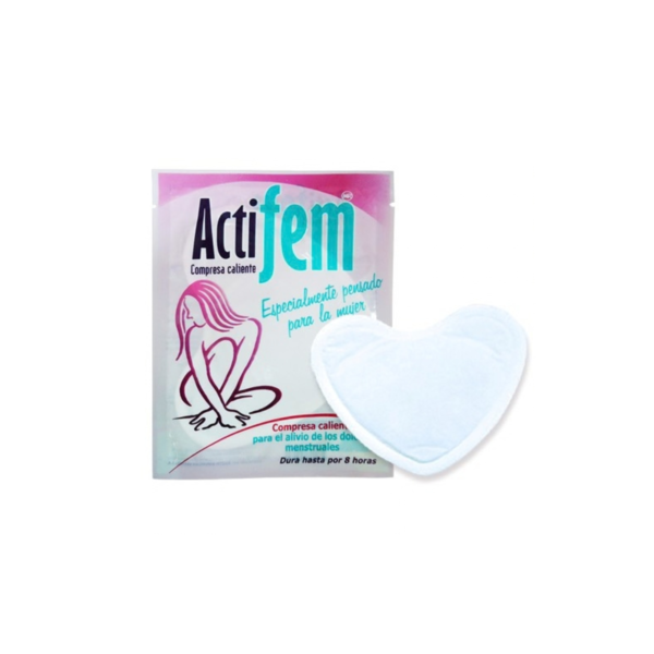 BAJO PEDIDO (6) ACTIFEM COMPRESA CALIENTE X 1 UND OTCSAE