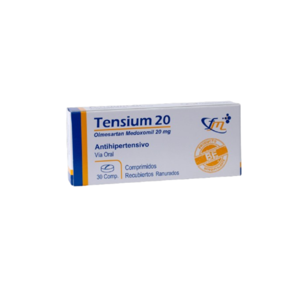 TENSIUM 20 CJA X 30 COM FARMEDICAL