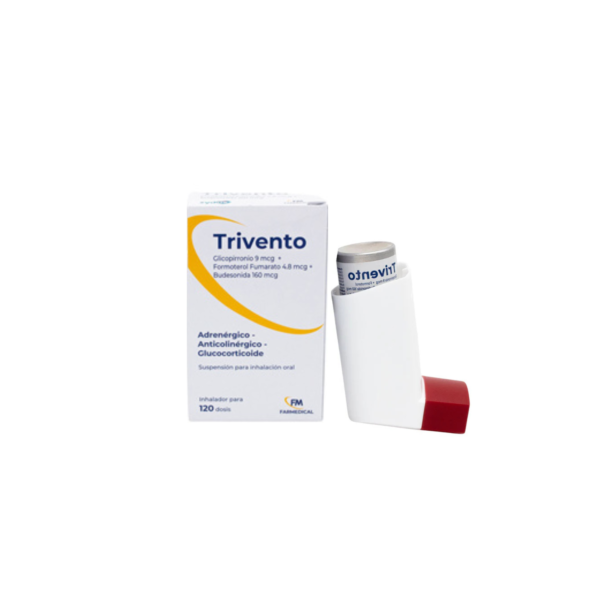 BAJO PEDIDO (78) TRIVENTO SPRAY INHALADORX 120 DOSIS FARMEDICAL