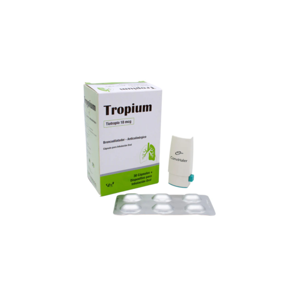 TROPIUM AEROSOL CJA X 30 CAPS + DISPOSI FARMEDICAL