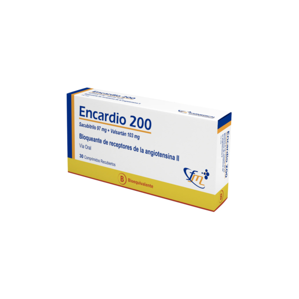 BAJO PEDIDO (9) ENCARDIO 200 CJA X 30 COMP FARMEDICAL