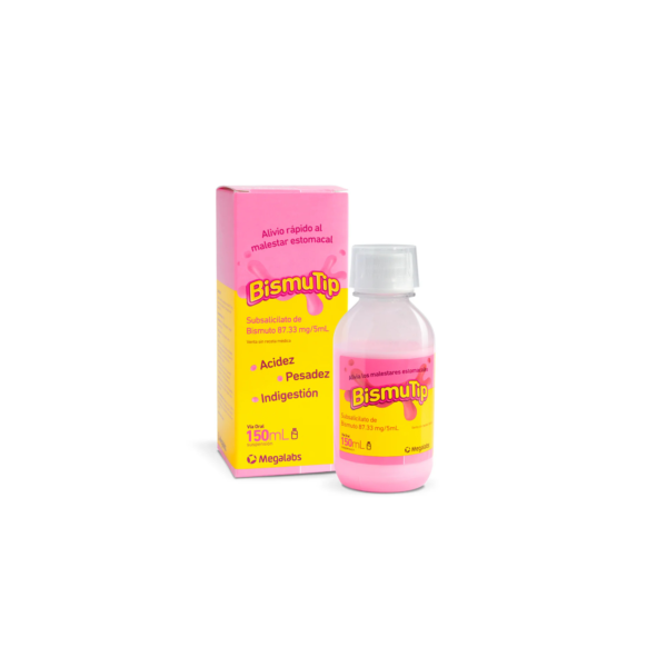 BAJO PEDIDO (91) BISMUTIP FCO X 150ML MEGALABS