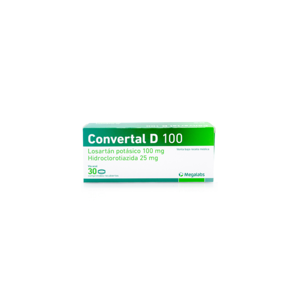 BAJO PEDIDO (97) CONVERTAL D 100 MG X 30 COM MEGALABS