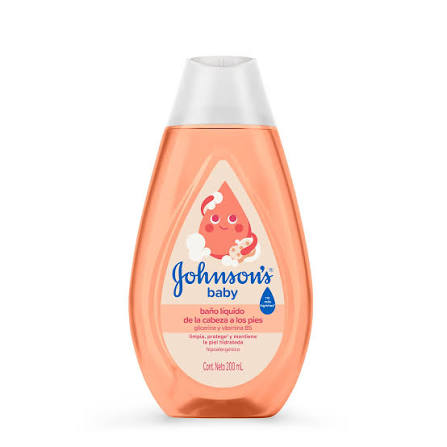 BEBE JABON LIQUIDO GLICERINA X 200 ML JOHNSON BEBE JABON LIQUIDO GLICERINA X 200 ML JOHNSON