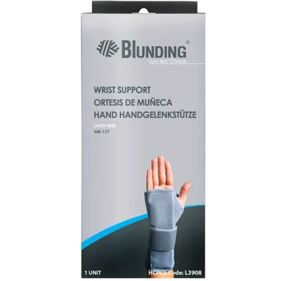 BLUNDING HM117 MI MUÑEQUERA ORTOP C/FERULA CS