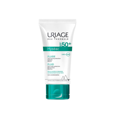 Diseño sin título (12) URIAGE HYSEAC PROTECTOR SOLAR SPF 50+ FLUIDO X 50 ML