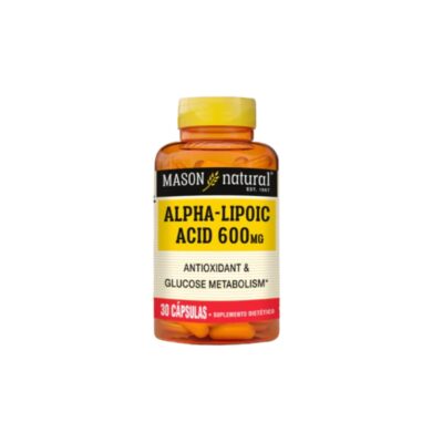 Diseño sin título (15) ALPHA LIPOIC ACID 600 MG X 30 CAPS MASON