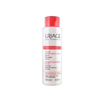 Diseño sin título (17) URIAGE ROSELIANE FLUIDO DERMO LIMPIADOR ANTIROJES X 250 ML