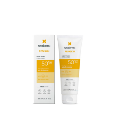 REPASKIN FACIAL CORPORAL FUIDO LIGERO SPF 50 X 200 ML SESDERMA