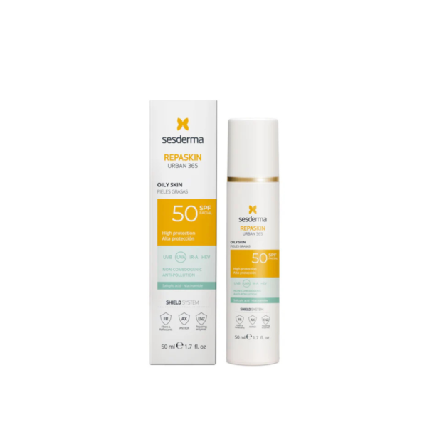 REPASKIN URBAN 365 PIEL GRASA OIL FREE SPF 50+ X 50 ML SESDERMA