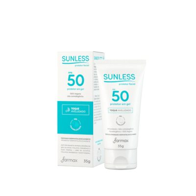 Diseño sin título - 2026-03-16T170533.774 SUNLESS SOLAR FACIAL FPS 50 GEL X 35 GR COLHER