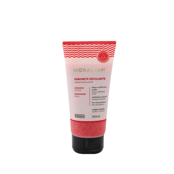 HIDRADERM JABON EXFOLIANTE FRESA X 180 ML FARMAX COLHER