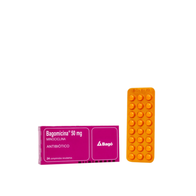 BAGOMICINA 50 MG CAJA X24 COMP BAGO