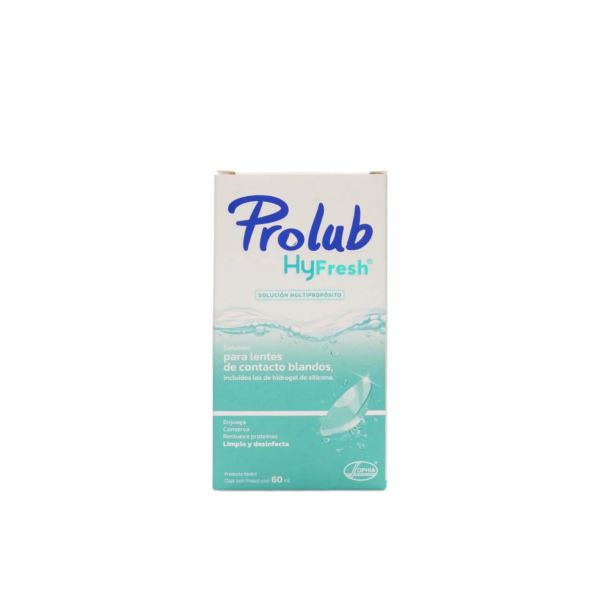 PROLUB HYFRESH X 60 ML LIMPIADOR /LENTES CONTACTOS SOPHIA