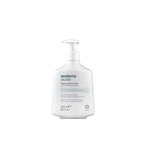 SALISES CREMA ESPUMOSA SIN JABON X 250 ML SEBOREGULA SESDERMA