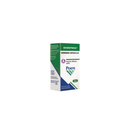 BRIMOPRESS 0.2 % COLIRO X 5 ML POEN