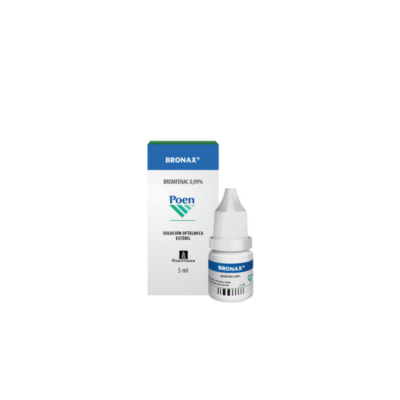 BRONAX BROMOFENACO COLIRIO X 5 ML POEN