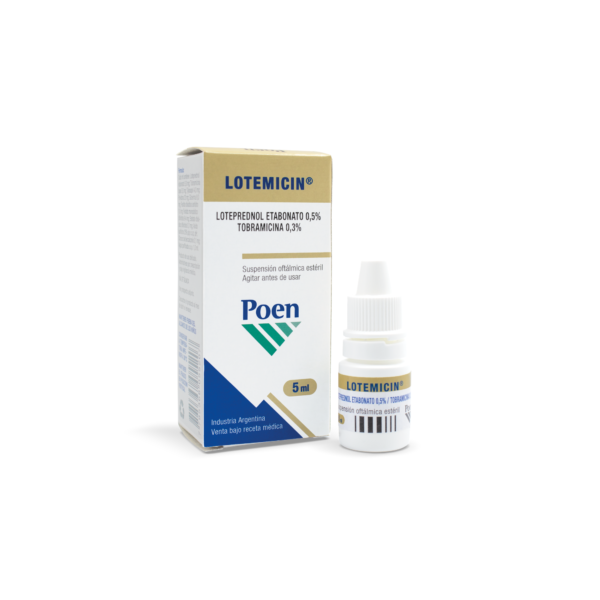 LOTEMICIN COLIRIO FCO X 5 ML POEN
