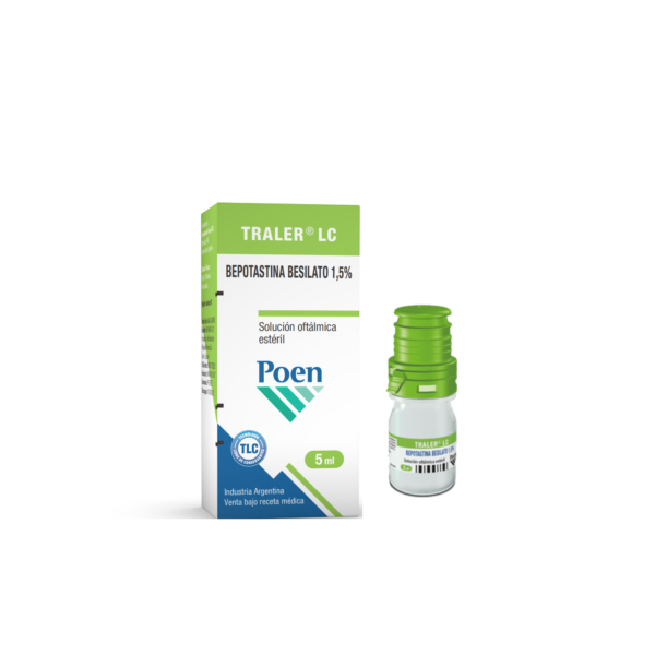 TRALER LC 1.5% COLIRIO FCO X 5 ML POEN