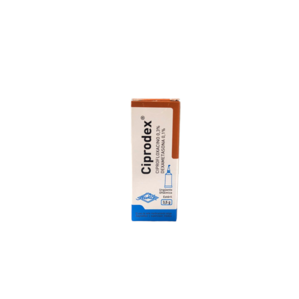 CIPRODEX UNG. TUBO X 3.5 GR NICOLICH