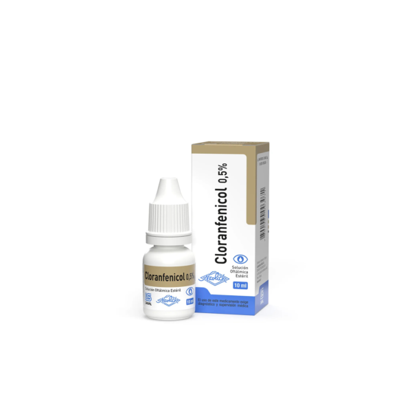 CLORANFENICOL  COL. FCO. X 10 ML NICOLICH