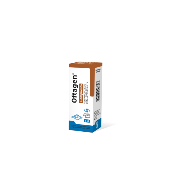 OFTAGEN COMPUESTO COLIRIO FCO. X 5 ML NICOLICH