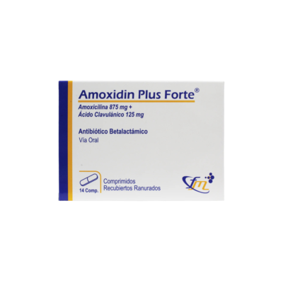 Diseño sin título - 2026-05-07T152939.703 AMOXIDIN PLUS FORTE 875/125 MG X 14 AMOXICIL +CLAVULA FARMEDICAL