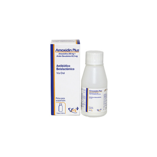 Diseño sin título - 2026-05-07T153236.880 AMOXIDIN PLUS SUSP FCO X 100 ML AMOXICIL+ CLAVULA FARMEDICAL