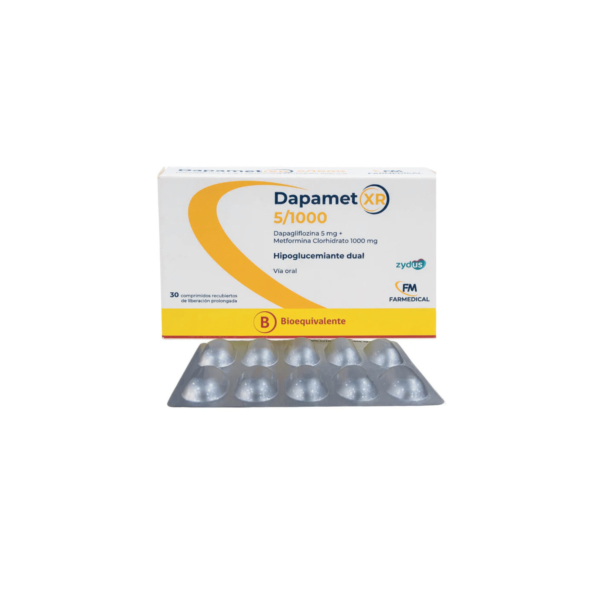Diseño sin título - 2026-05-09T120951.227 DAPAMET XR 5/1000 CJA X 30 COMP FARMEDICAL