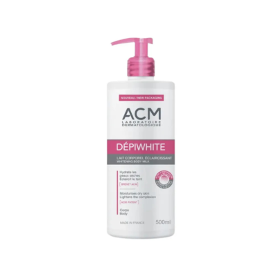 Diseño sin título (24) ACM DEPIWHITE LECHE CORPORAL X 500 ML
