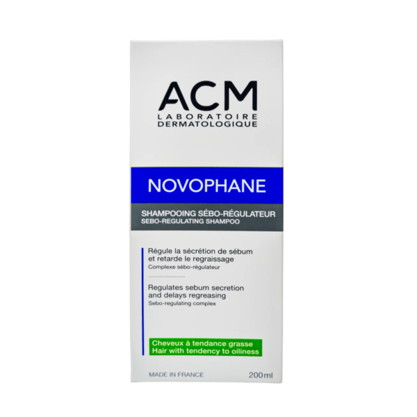 Diseño sin título (39) ACM NOVOPHANE SHAMPOO SEBO REGULADOR X 200 ML