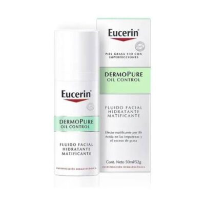 Diseño sin título (5) EUCERIN DERMO PURE FLUIDO HIDRAT DIA OIL CONTROL X 50 ML