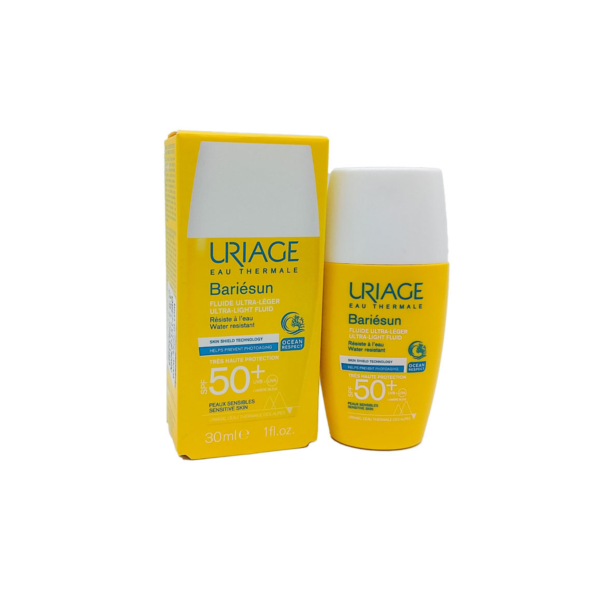 Diseño sin título (6) URIAGE BARIESUN SPF50+ FLUIDO ULTRA LIGERO LIGHT X 30 ML