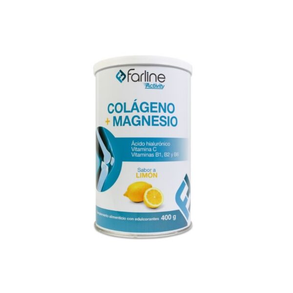 COLÁGENO + MAGNESIO LIMÓN Xº400GR FARLINE