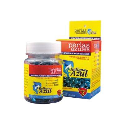 BALLENA AZUL GELCAPS CJA X 100 MASON