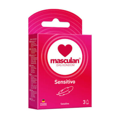 MASCULAN 1 SENSITIVE CJA X 3 UNID OTCLABIFA MASCULAN 1 SENSITIVE CJA X 3 UNID OTCLABIFA