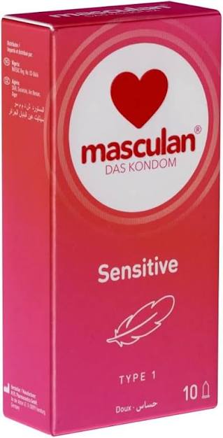 MASCULAN 1 SENSITIVE X 10 UND OTCLABIFA MASCULAN 1 SENSITIVE X 10 UND OTCLABIFA