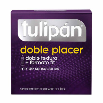 TULIPAN DOBLE PLACER X 3 UND COLHER TULIPAN DOBLE PLACER X 3 UND COLHER