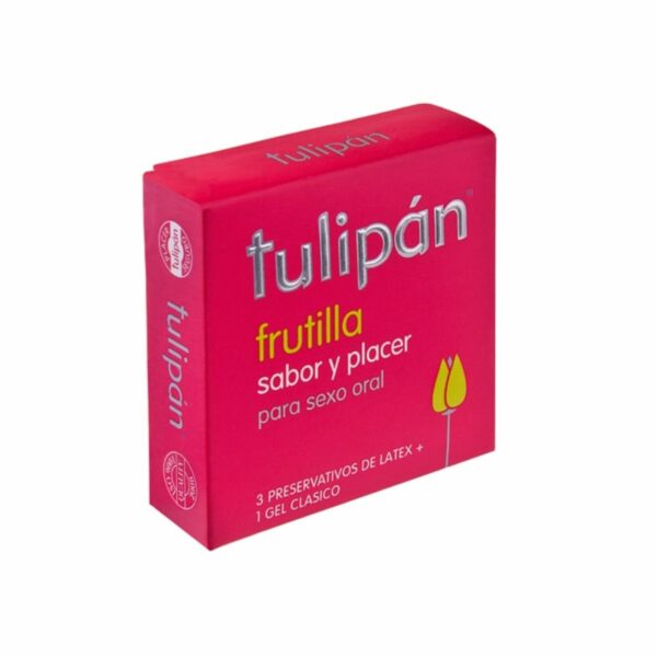 TULIPAN FRUTILLA X 3 UND COLHER